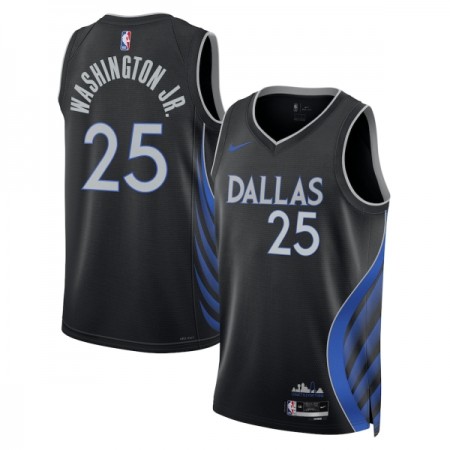 Dres Dallas Mavericks Washington JR Nike 2025-26 City Edition Crno Swingman Dres Dallas Mavericks Washington JR Nike 2025-26 City Edition Crno Swingman